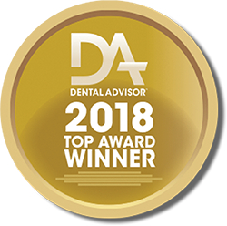 The Dental Advisor 2018 – Award Winner – Composite: Aesthetic